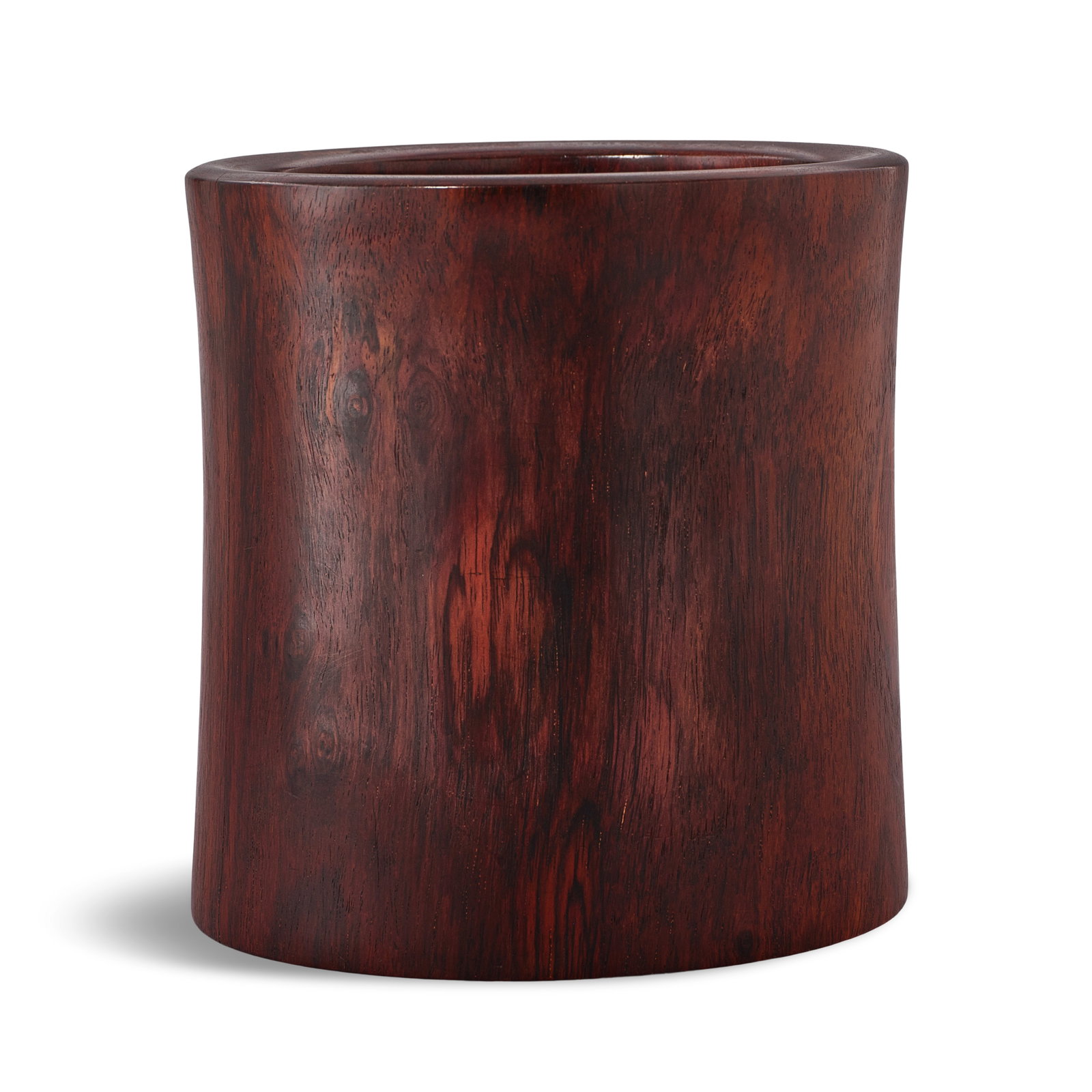 A HUANGHUALI BRUSHPOT, BITONG 19th century (1 of 1)