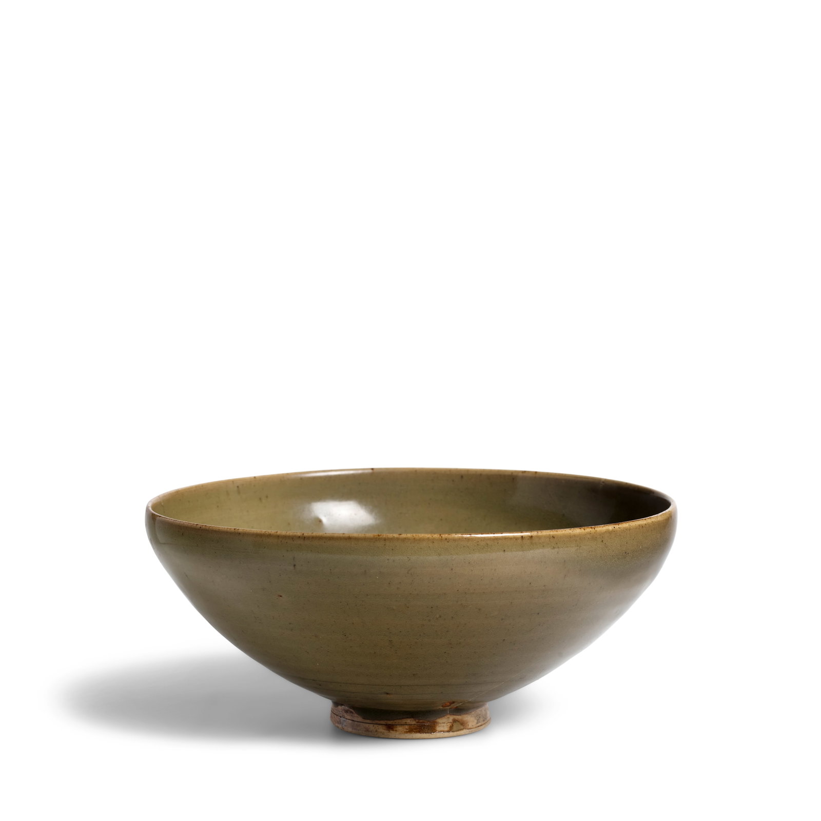 A LARGE HENAN CELADON BOWL Song Dynasty, possibly Linru kiln (box) (1 of 1)