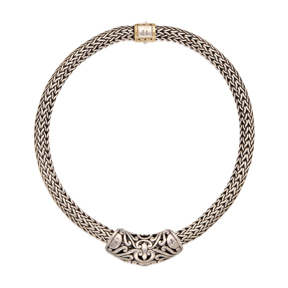 JOHN HARDY: A GOLD AND STERLING SILVER NECKLACE - 2