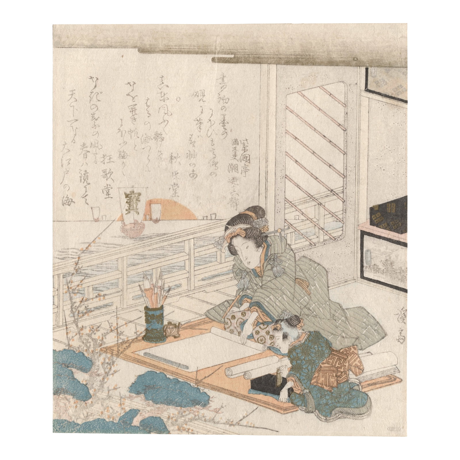 KEISAI EISEN (1790-1848) Edo period (1615-1868), circa 1830 (1 of 1)