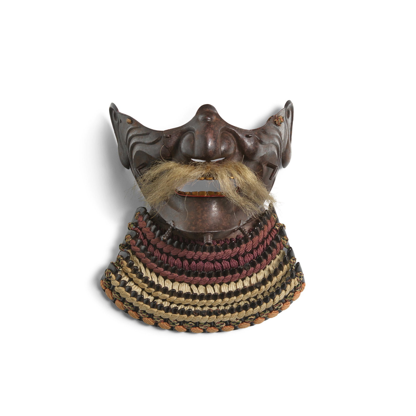 AN IRON OKINA MENPŌ (FACE MASK) Edo period (1615-1868), 18th/19th century (1 of 1)