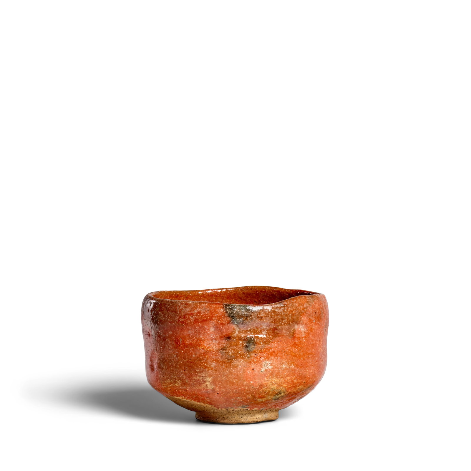 RAKU RYŌNYŪ (KICHIZAEMON IX, 1756-1834) A Red Raku Ware Chawan (Tea Bowl) Named Buji (... (1 of 1)