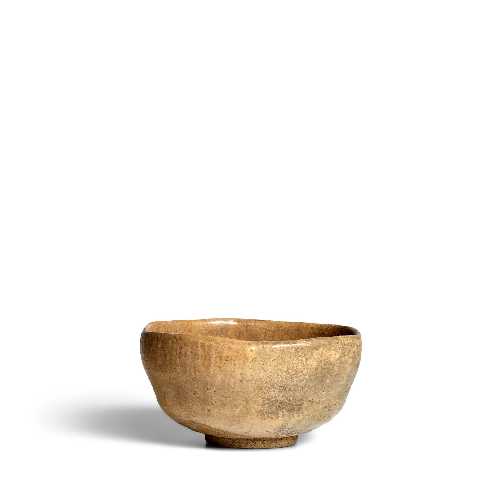 TAMAMIZU NINDOSAI (DIED 1763) A White Raku Type Chawan (Tea Bowl) Edo period (1615-1868), 18th c... (1 of 1)