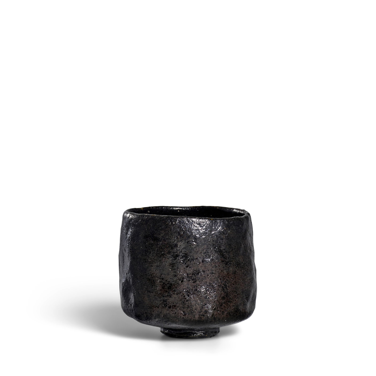 RAKU TANNYŪ (KICHIZAEMON X, 1795-1854) A Black Raku Ware Chawan (Tea Bowl) Edo period (1615... (1 of 1)
