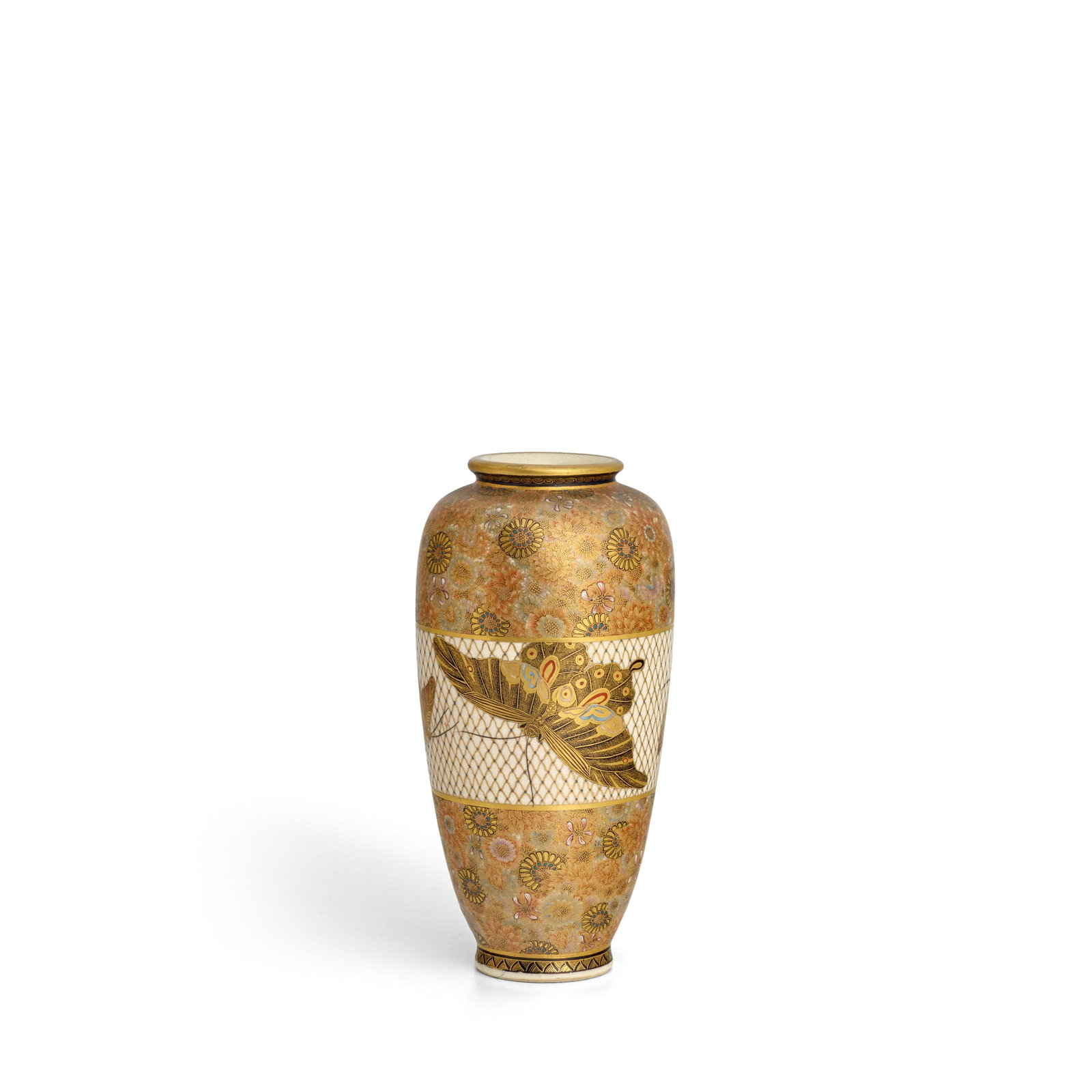 A SATSUMA VASE Meiji era (1868-1912), late 19th century (1 of 1)