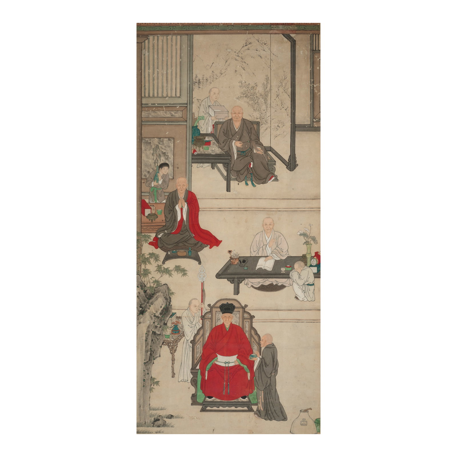 ANONYMOUS (18TH CENTURY) Eminent Monks (1 of 1)