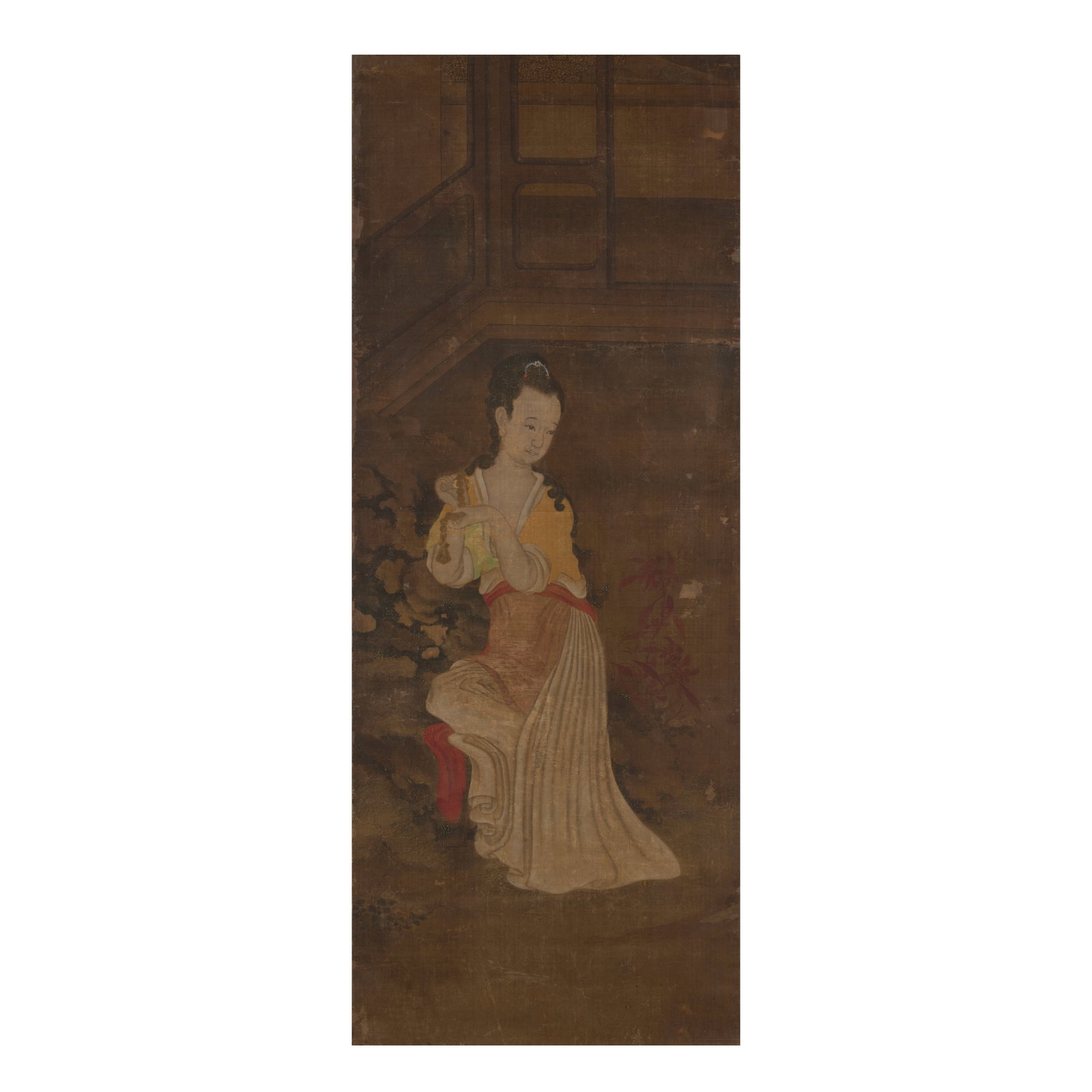 SCHOOL OF GIUSEPPE CASTIGLIONE (LANG SHINING, 1688-1766) Portrait of a Qing Court Lady in Wester... (1 of 1)