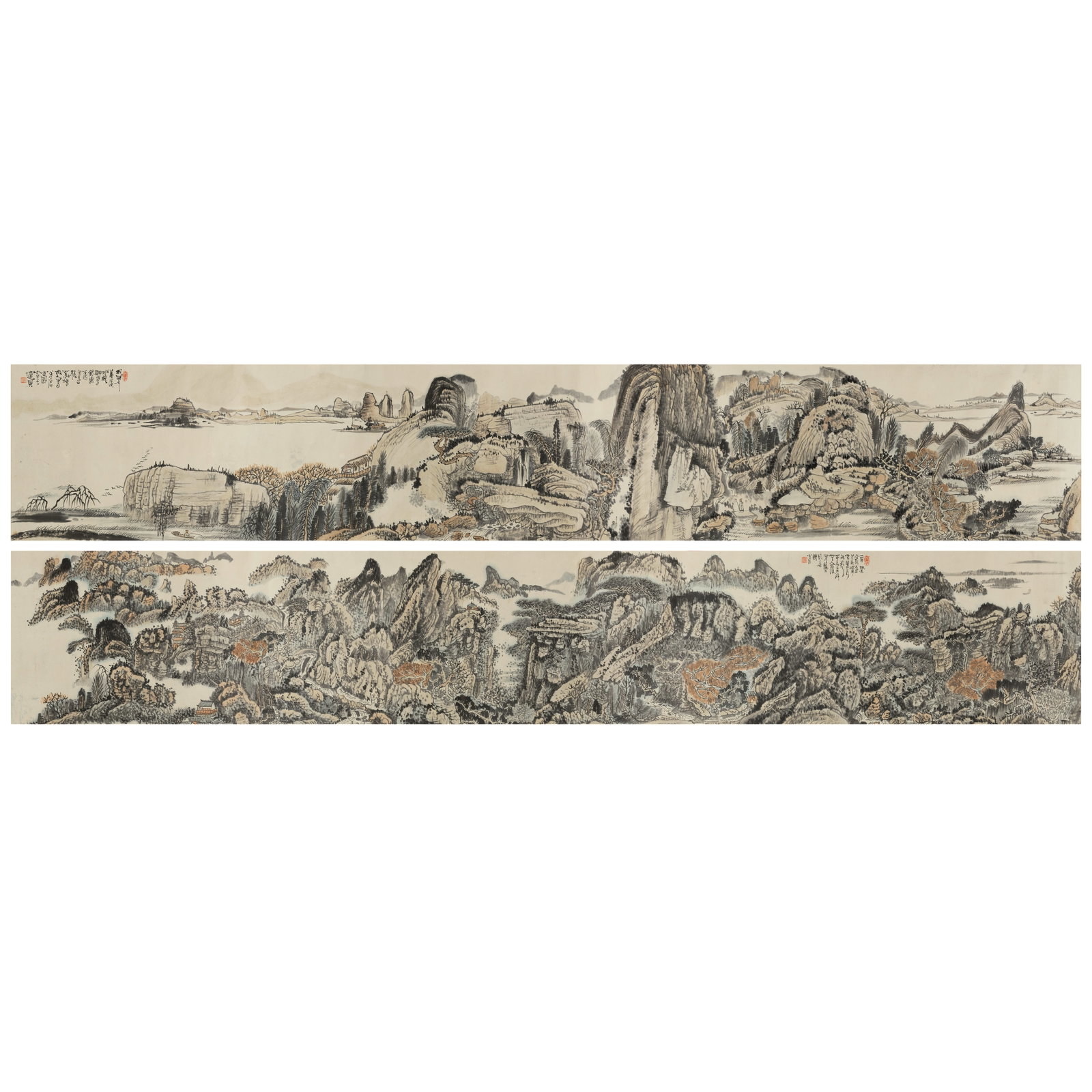HUANG QIUYUAN (1914-1979) Landscape of Autumn Mountains (2) (1 of 1)