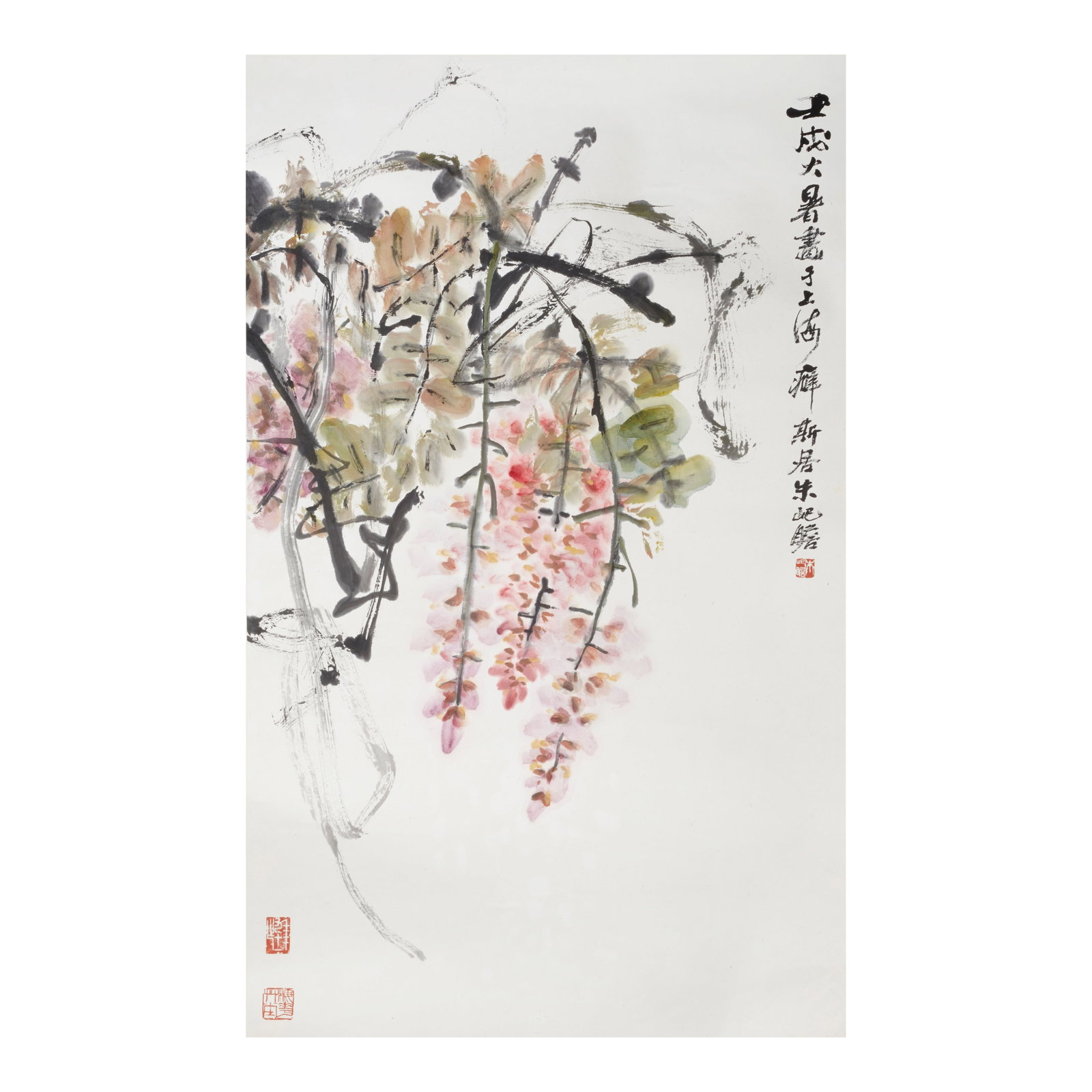 ZHU QIZHAN (1892-1996) Wisteria, 1982 (1 of 1)