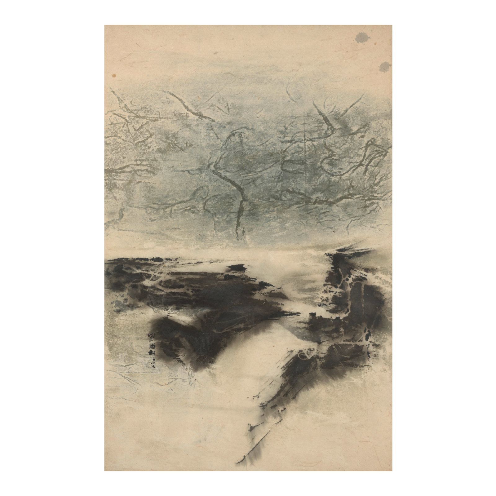 LIU GUOSONG (LIU KUO-SUNG, BORN 1932) Color of Lake, 1967 (1 of 1)