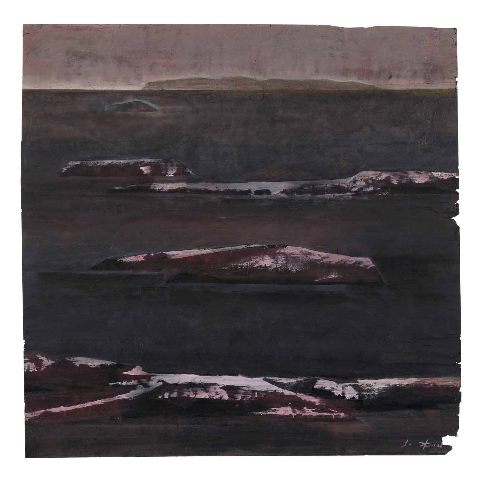 MU XIN (1927-2011) Silent Expanse (1 of 1)