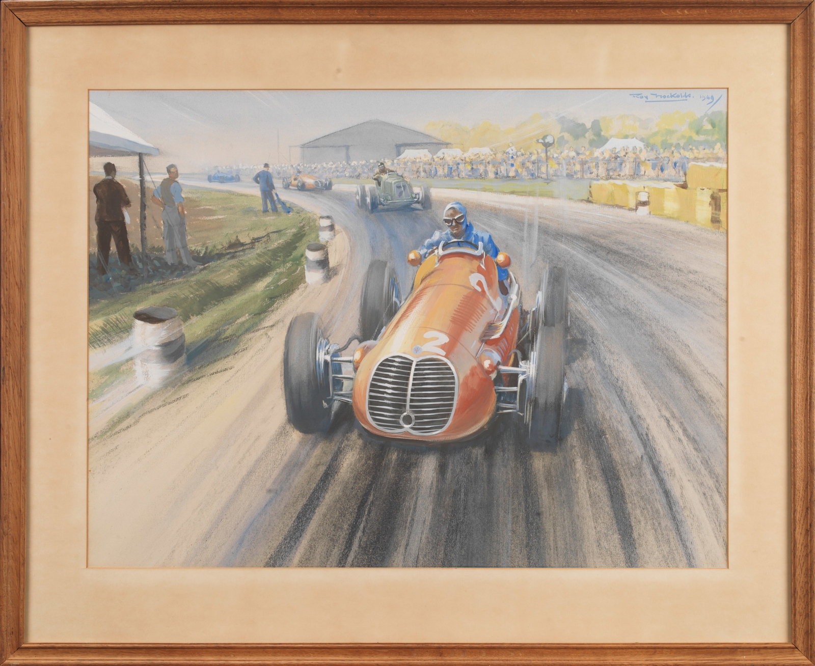 Roy Nockolds (1911-1979) '1949 British Grand Prix, Silverstone', (1 of 1)