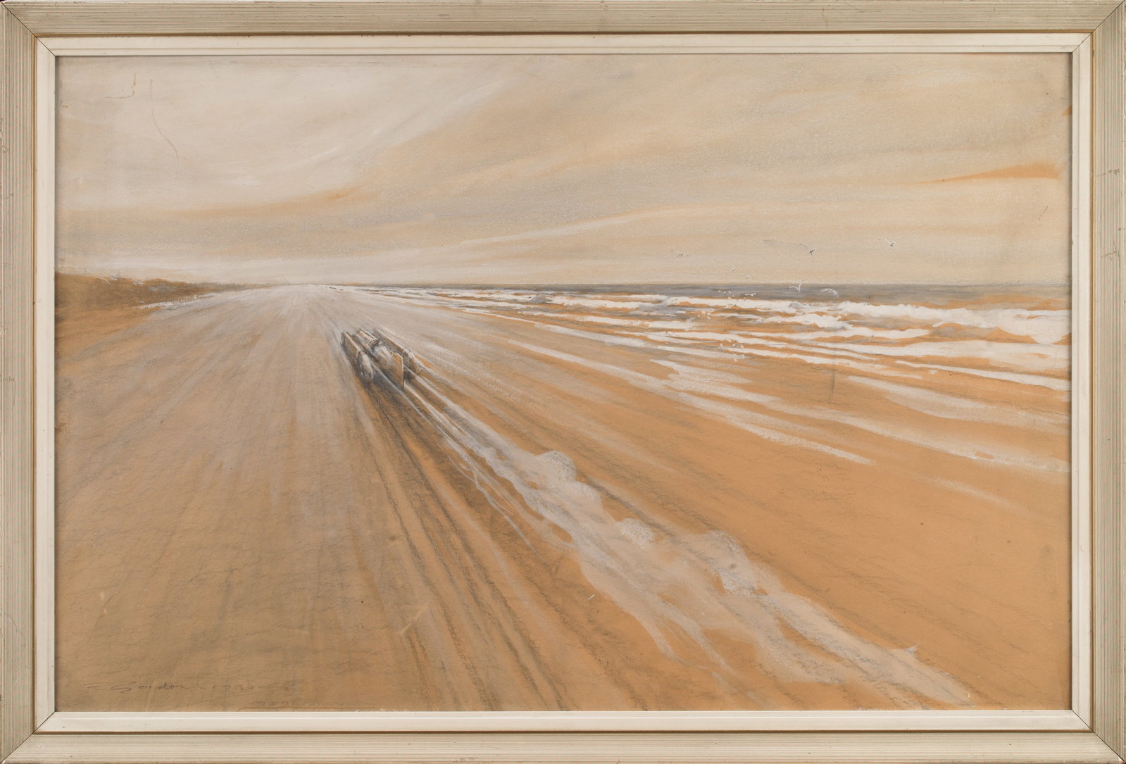 Frederick Gordon Crosby (British, 1885-1943), 'Major Henry Segrave's 1929 'Golden Arrow' Daytona... (1 of 1)