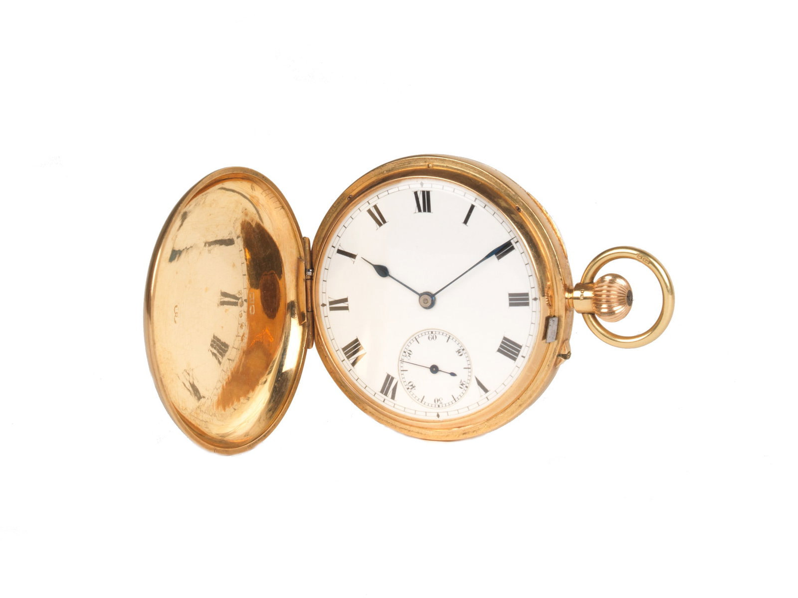 A gold watch presented to Capt. J S Irving by Charles Wakefield, 1927, ((3)) (1 of 1)
