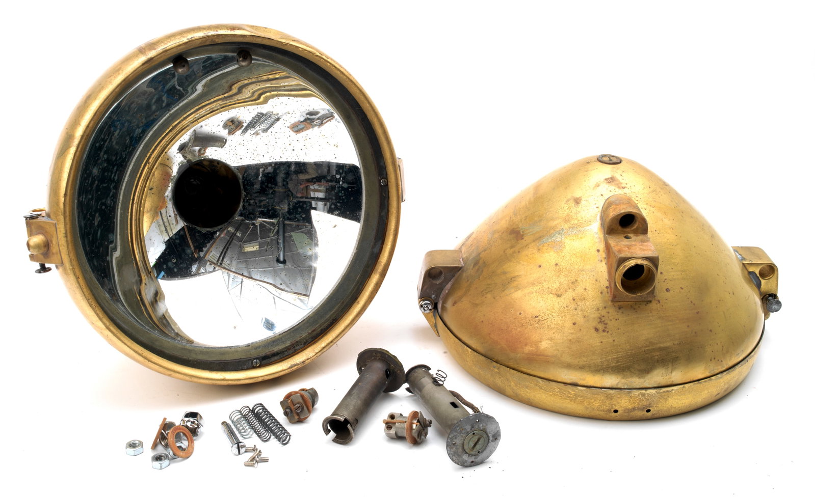 A pair of 10½ inch Carl Zeiss electric lamps, ((Qty)) (1 of 1)