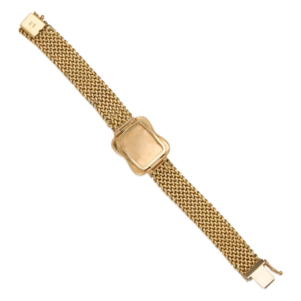 14K YELLOW GOLD, CULTURED PEARL, AND ENAMEL BRACELET - 3