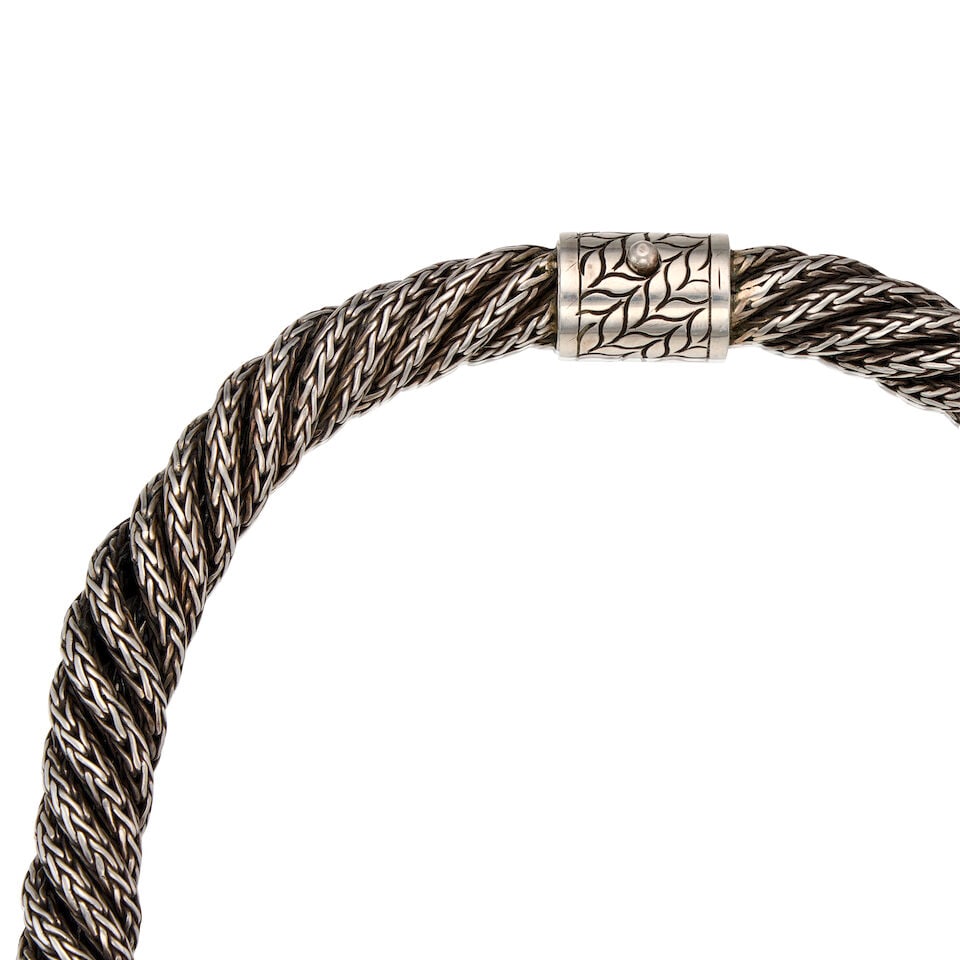 JOHN HARDY: A SILVER NECKLACE - 2