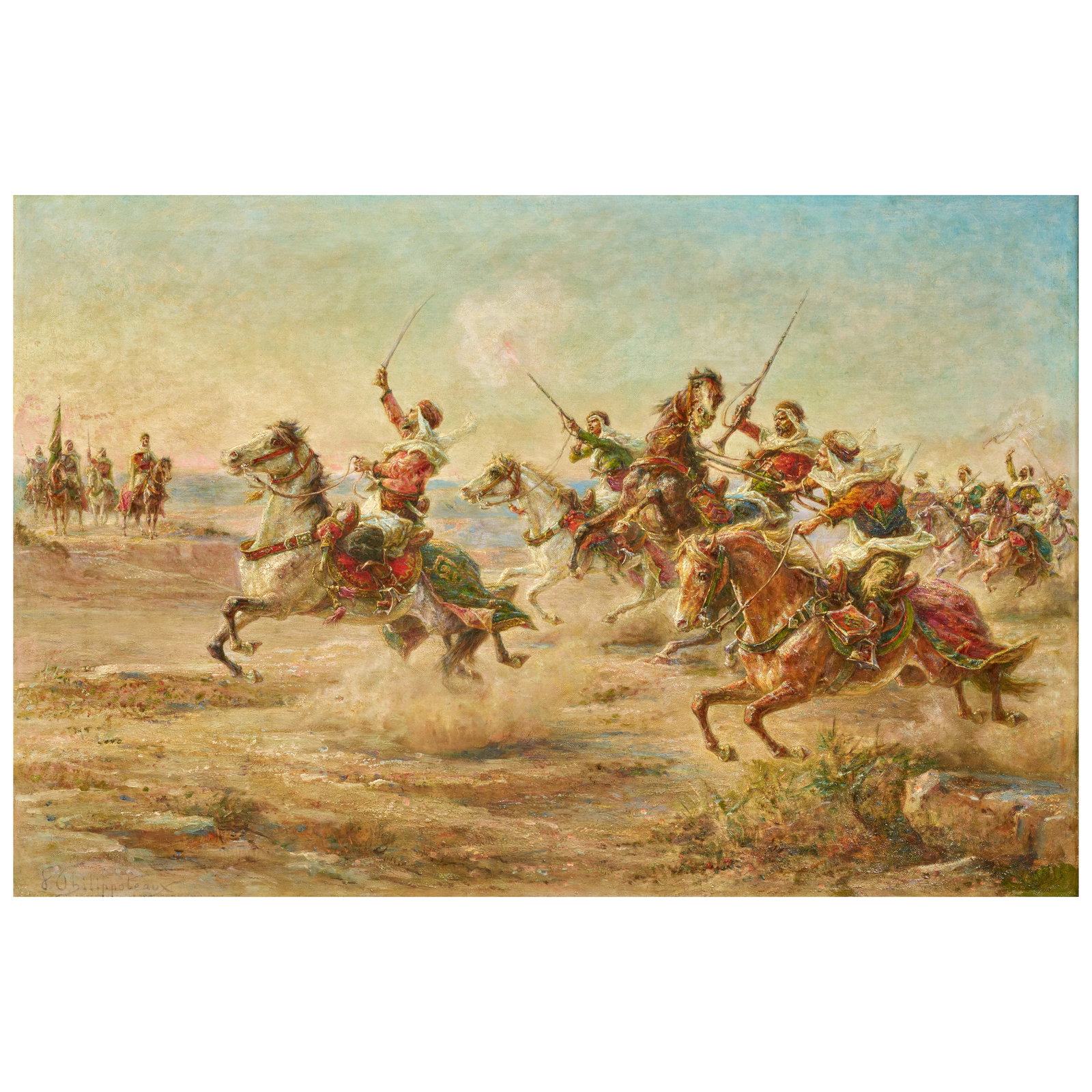 Paul Dominique Philippoteaux (French, 1846-1923) Fantasia (1 of 1)