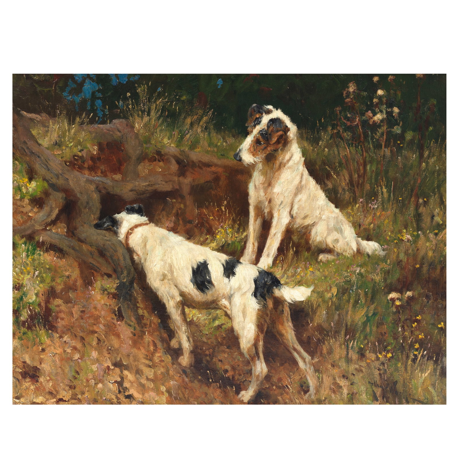 Arthur Wardle, RI (British, 1864-1949) Gone to ground (1 of 1)