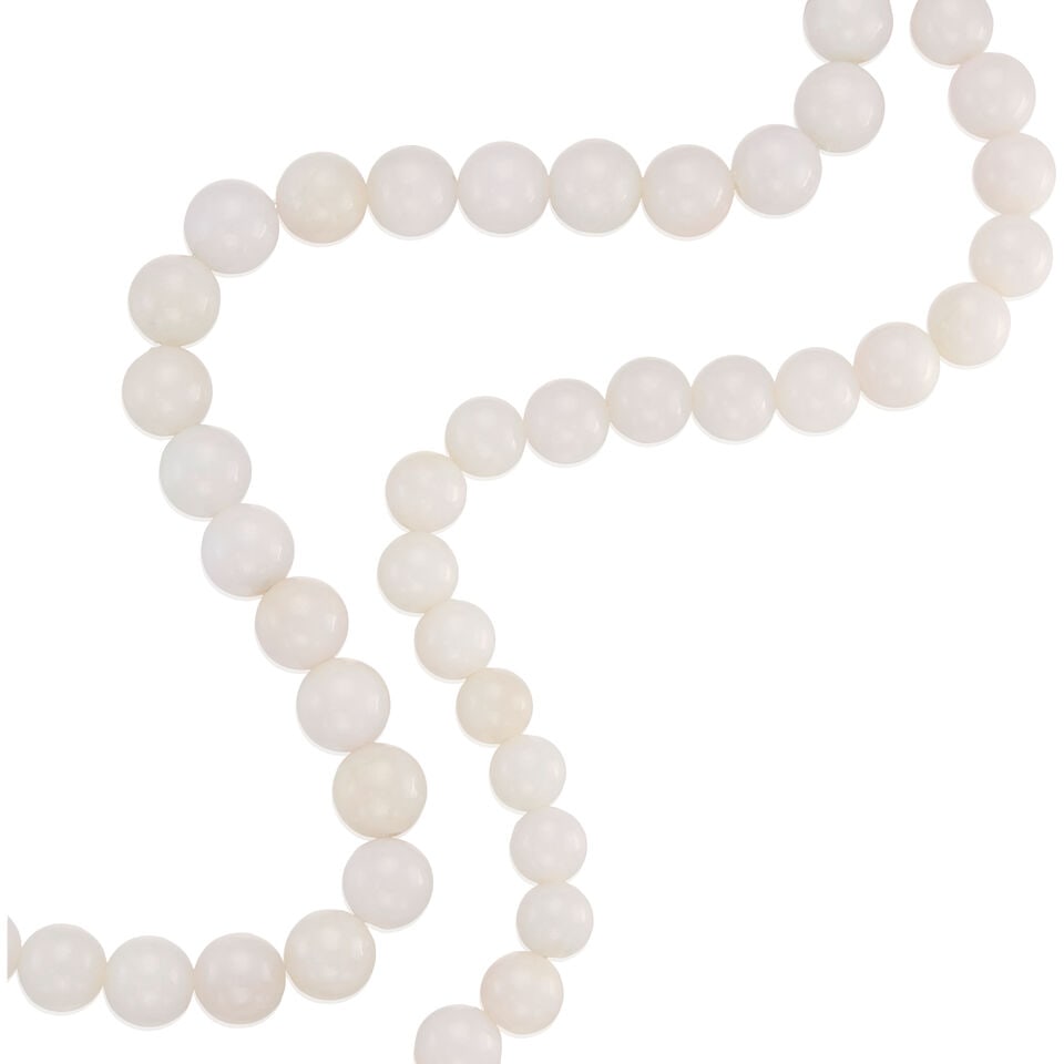 JADEITE JADE NECKLACE WITH GIA REPORT - 2