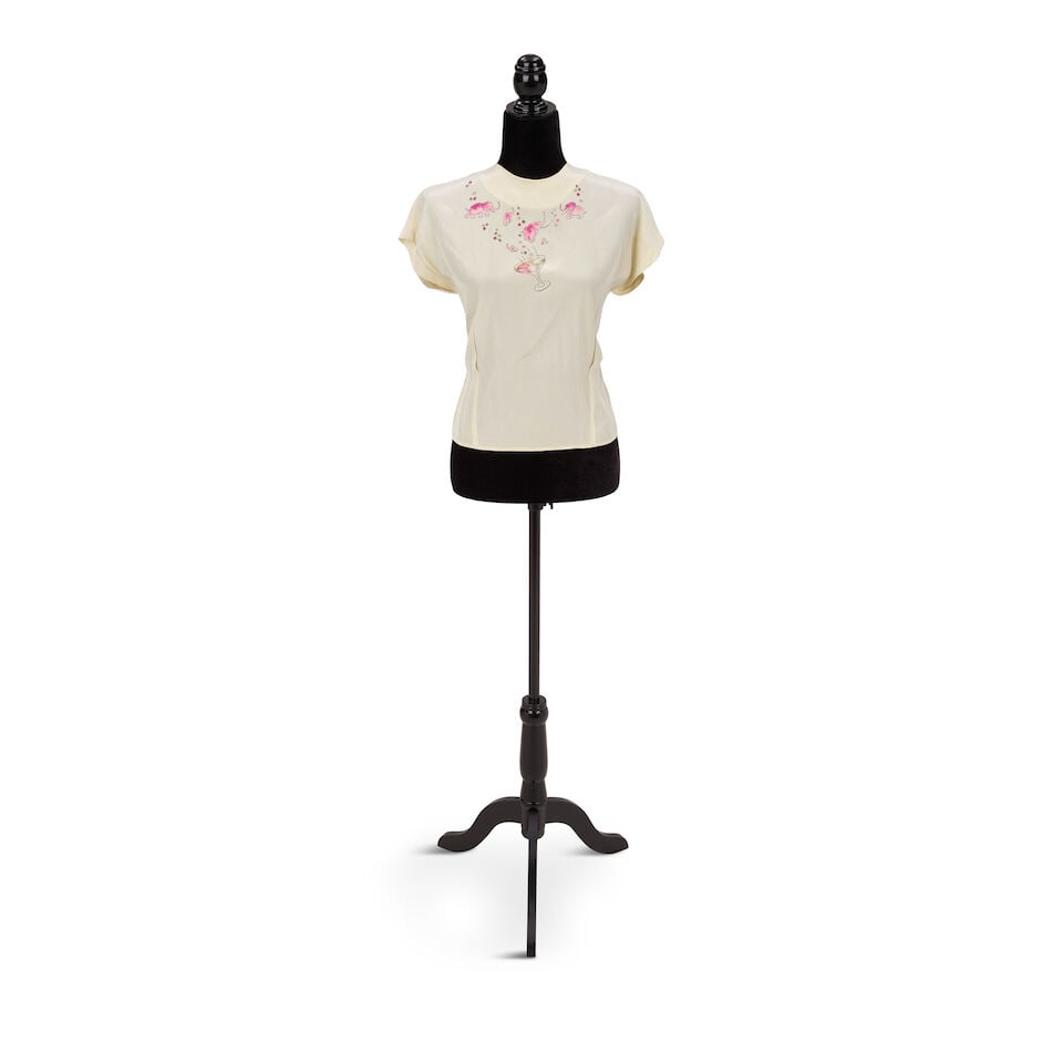 A STAGE-WORN BLOUSE AND POODLE SHRUG 1984 - 3