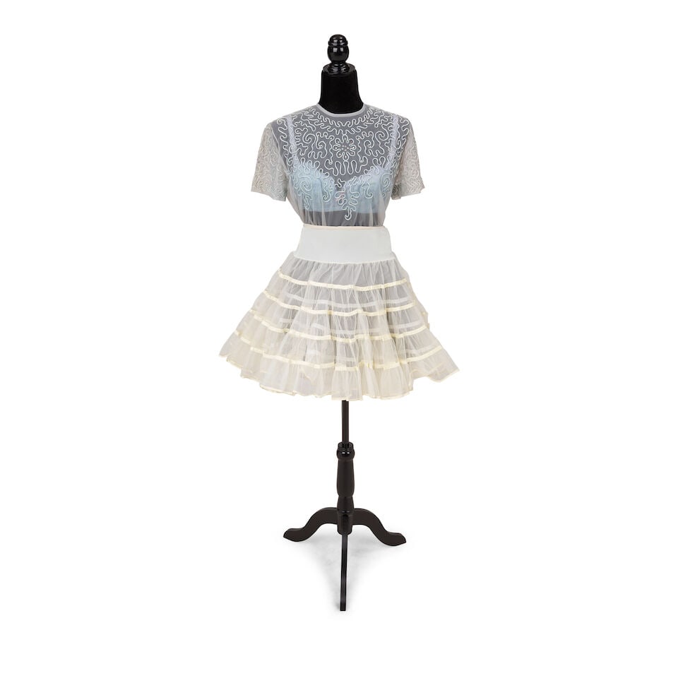 TWO PASTEL LOOKS 1980s, styled by Cyndi Lauper - 4