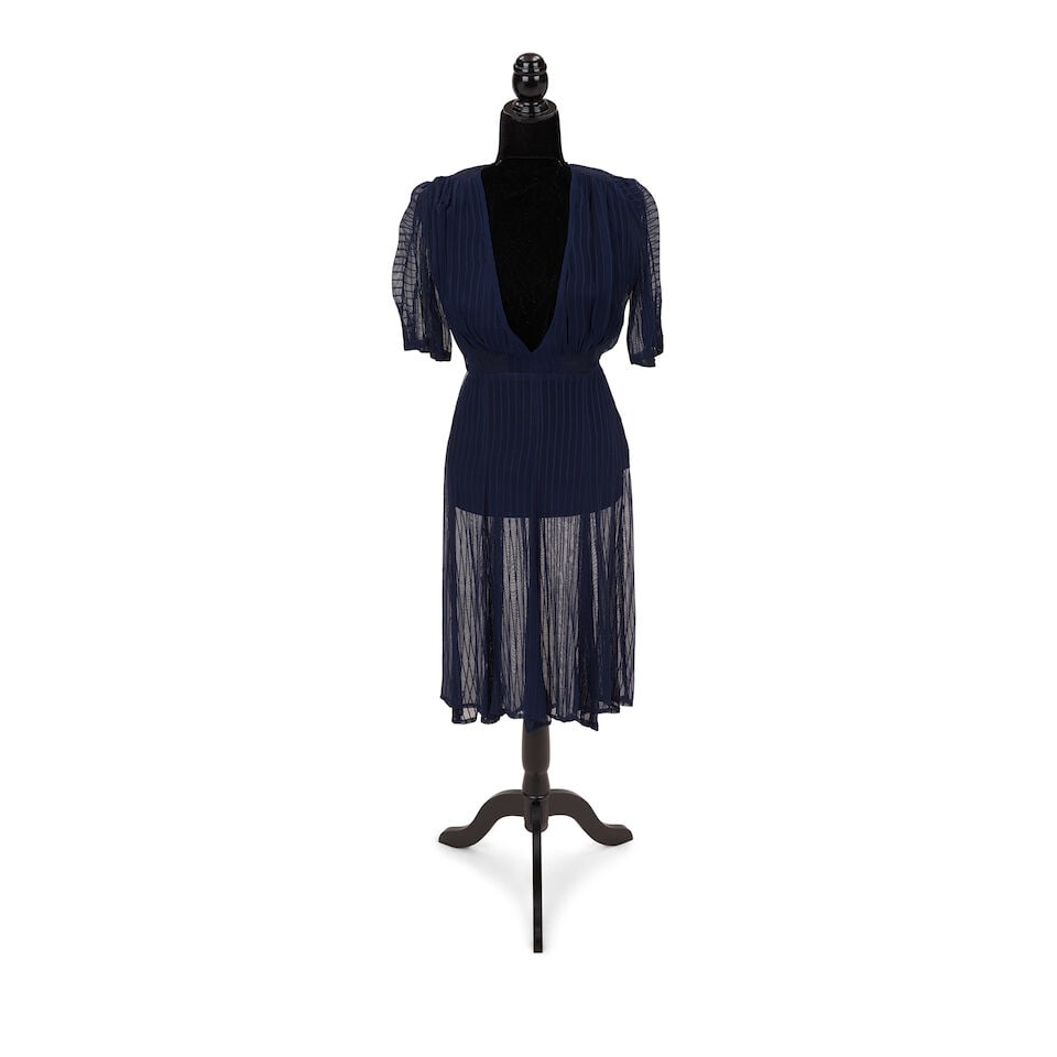 SIX VINTAGE SHEER DRESS LOOKS Late 1980s, styled by Cyndi Lauper - 6