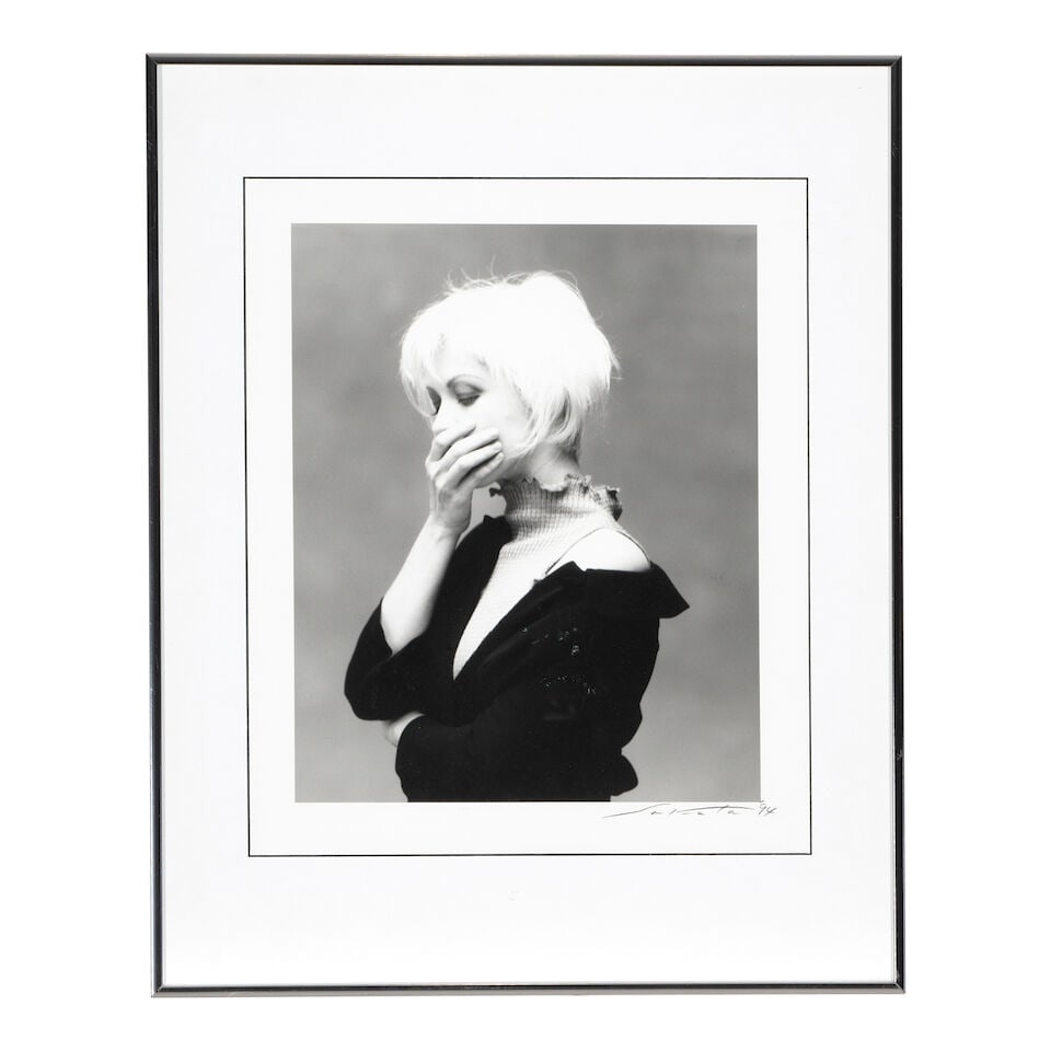 FOUR FRAMED PHOTOGRAPHS OF CYNDI LAUPER - 4
