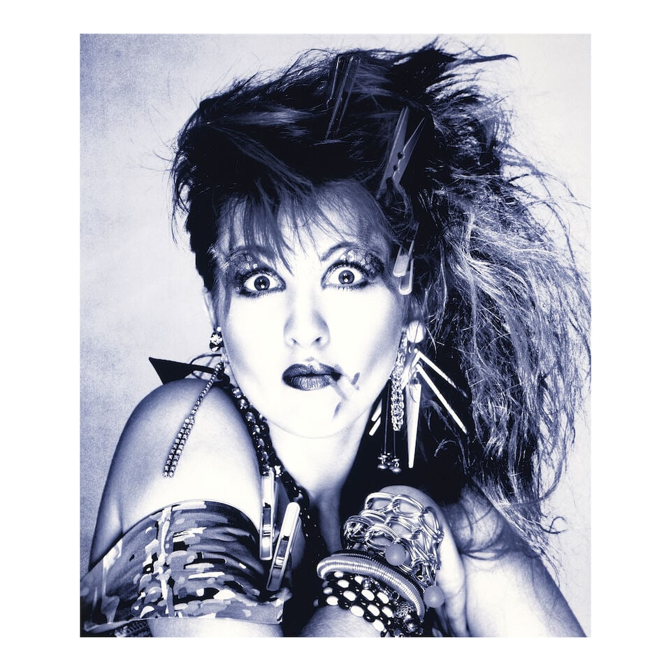 FOUR FRAMED PHOTOGRAPHS OF CYNDI LAUPER - 7