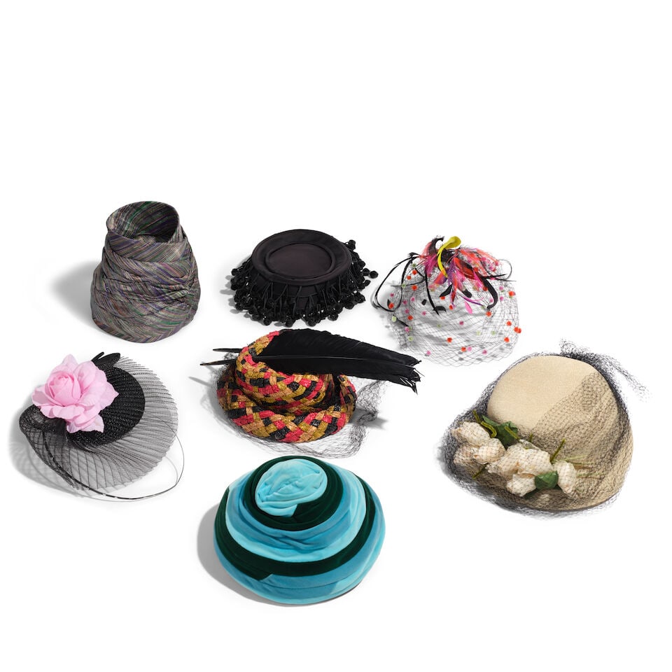 A GROUP OF VINTAGE HATS (1 of 1)