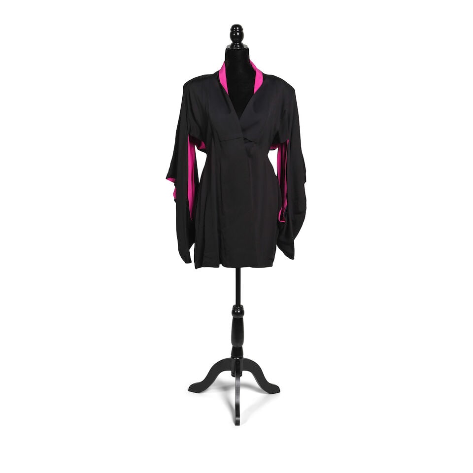 AN ALEXANDER MCQUEEN DRESS AND TWO JACKETS Alexander McQueen, 'La Dame Bleue' Collection, Spring... - 3