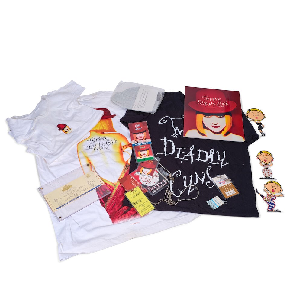 A GROUP OF BEHIND-THE-SCENES TOUR MEMORABILIA AND MERCHANDISE 1990s (1 of 1)