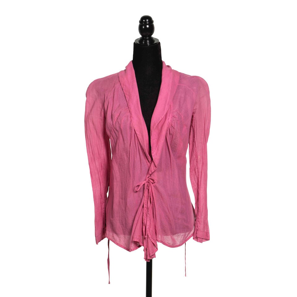 TWO VIVIENNE WESTWOOD 'ANGLOMANIA' BLOUSES Vivienne Westwood, Late 1990s/2000s (1 of 2)