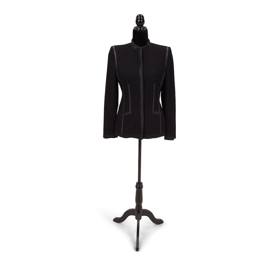 TWO ALEXANDER MCQUEEN BLACK SUITS AND AN EVENING JACKET Alexander McQueen, 'Scanners' Collection... - 3
