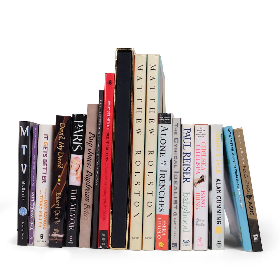 A GROUP OF PRESENTATION COPIES OF BOOKS TO INSCRIBED TO CYNDI LAUPER (1 of 5)