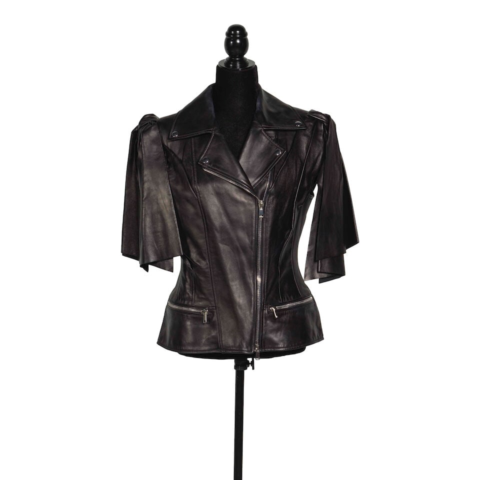 TWO ALEXANDER MCQUEEN BLACK JACKETS Sarah Burton, Fall 2022 & 2023 - 2