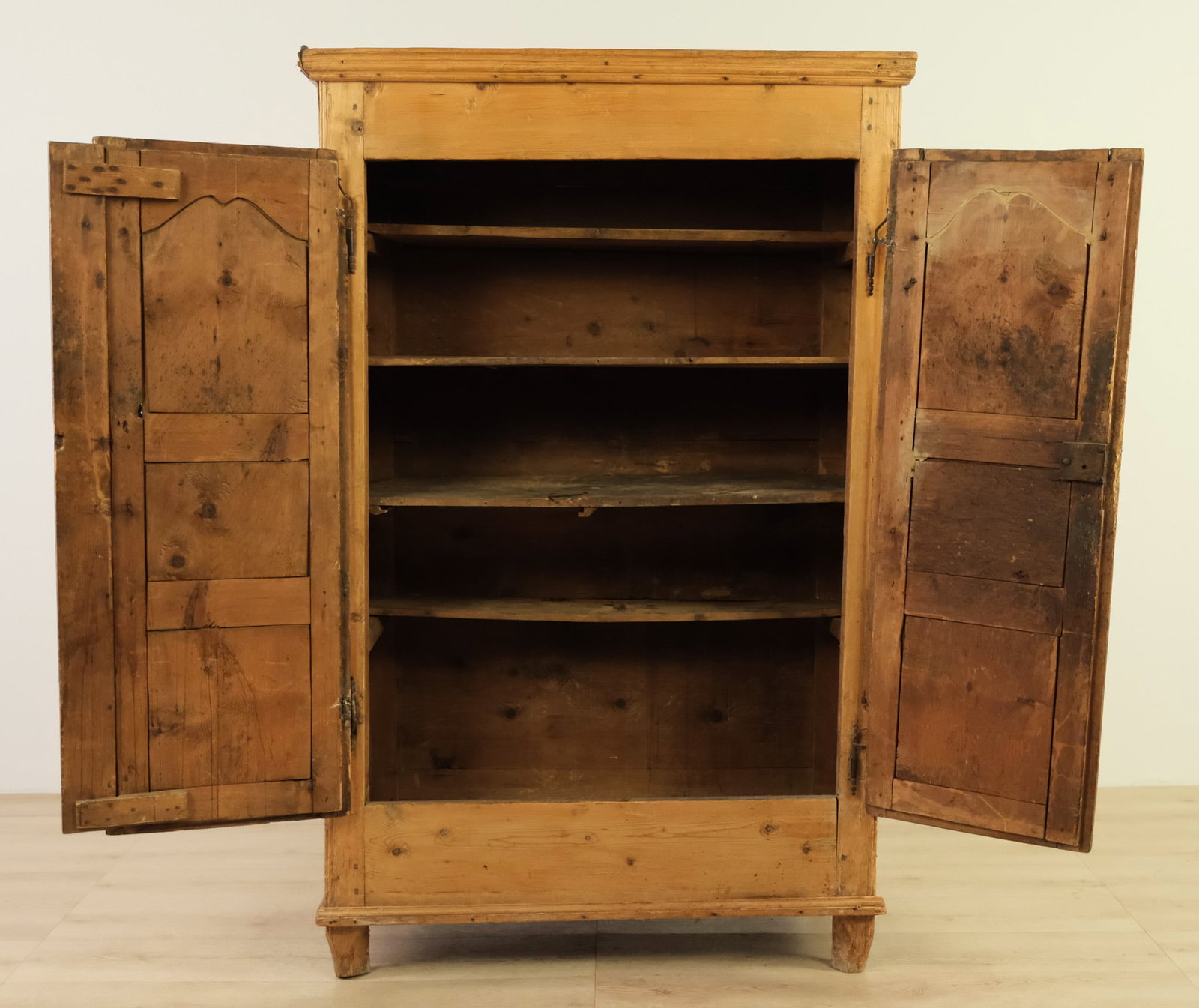 Rustic Alpine Armoire Cabinet - 2