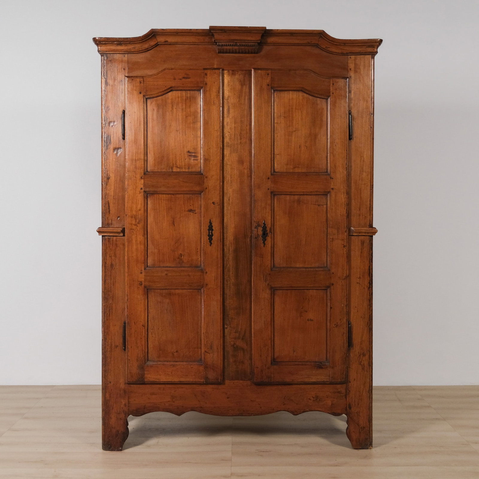 Antique French Provincial-style Armoire Cabinet (1 of 2)