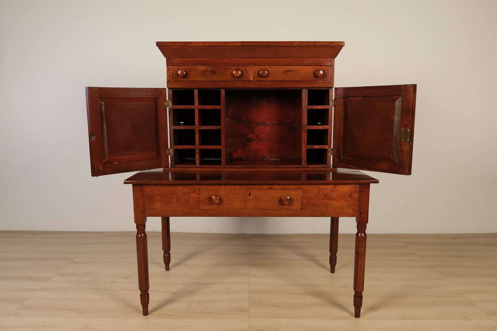 Walnut Commandant's Desk - 2