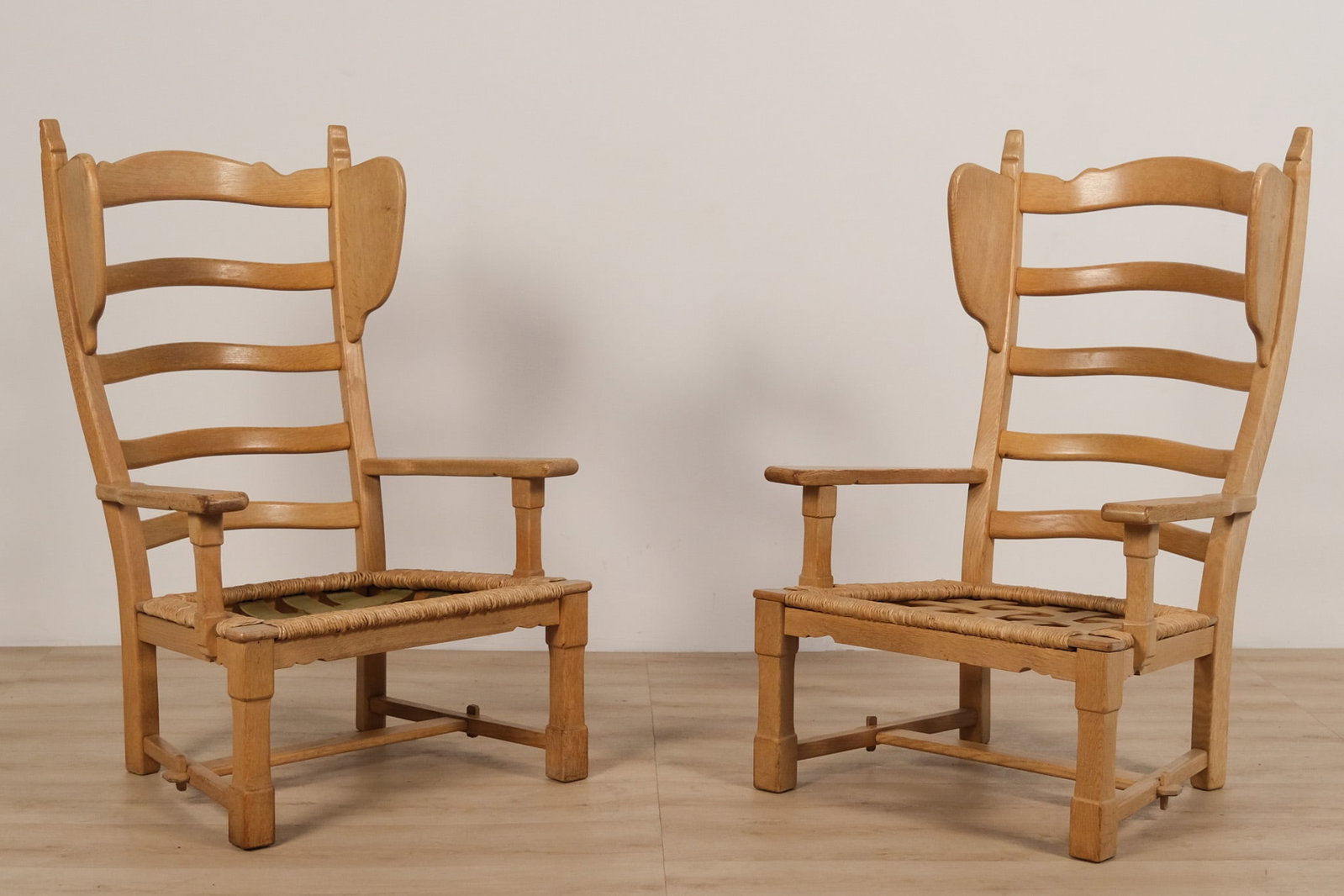 Pair of French Country Armchairs (1 of 4)