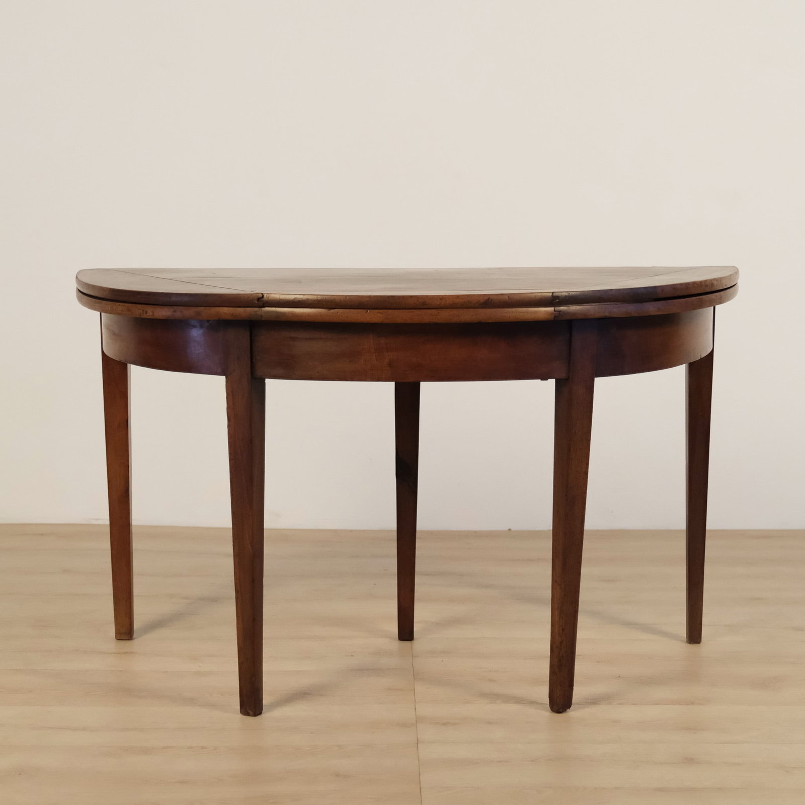 Half Moon Wood Console Table - 2