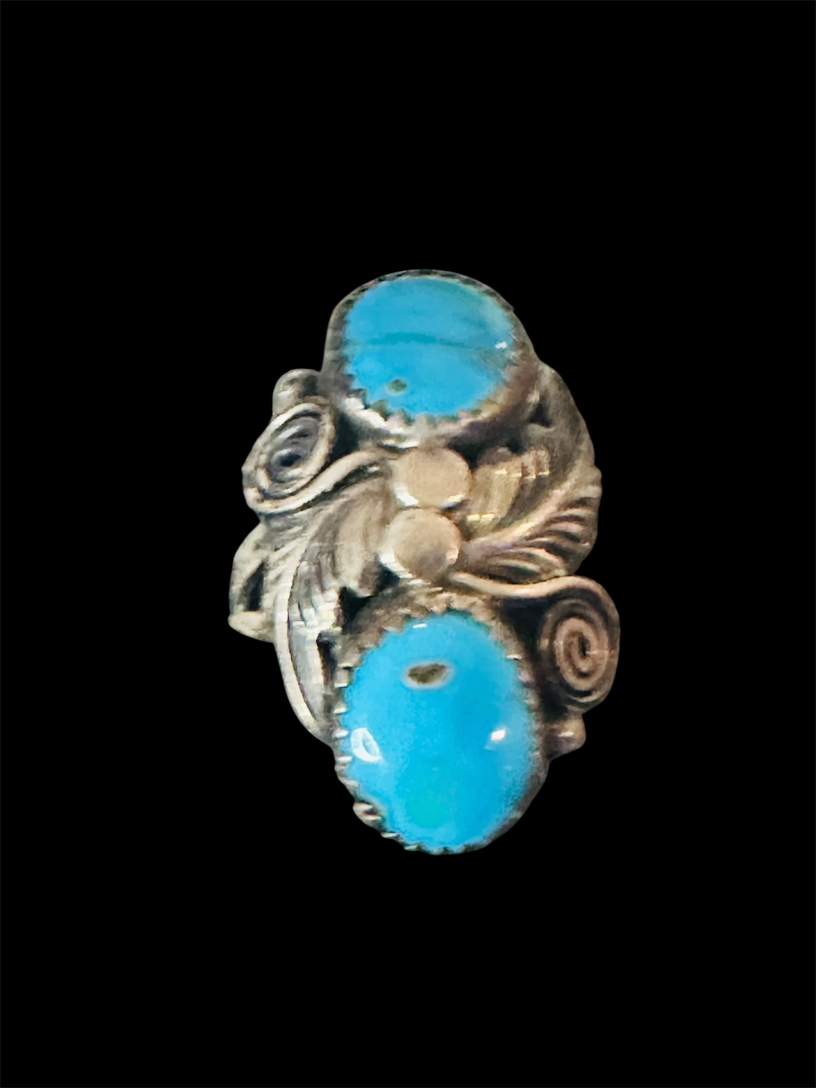 Sterling Silver rings w/feather motifs (1 of 1)