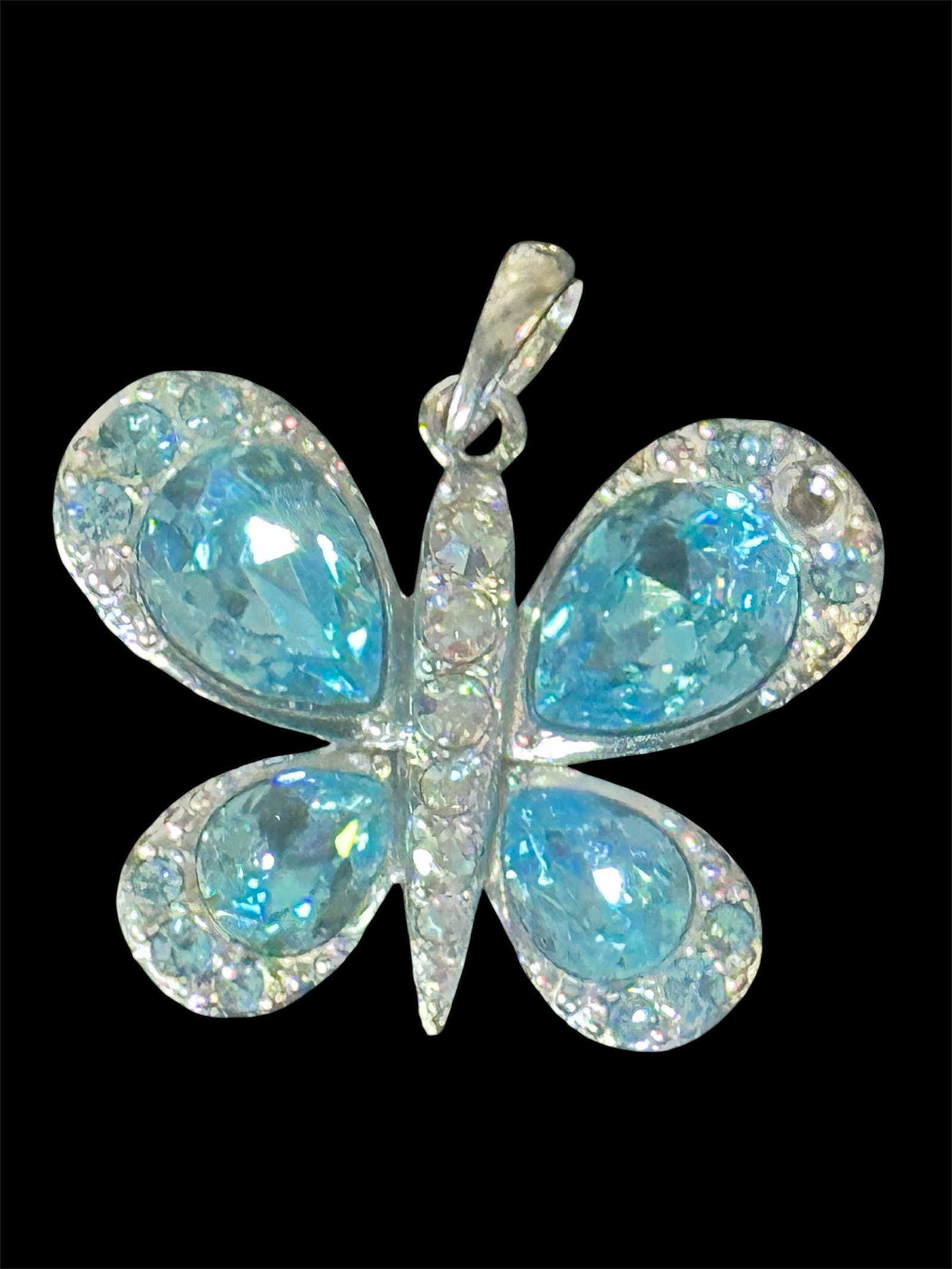 Sterling Silver butterfly pendant (1 of 1)