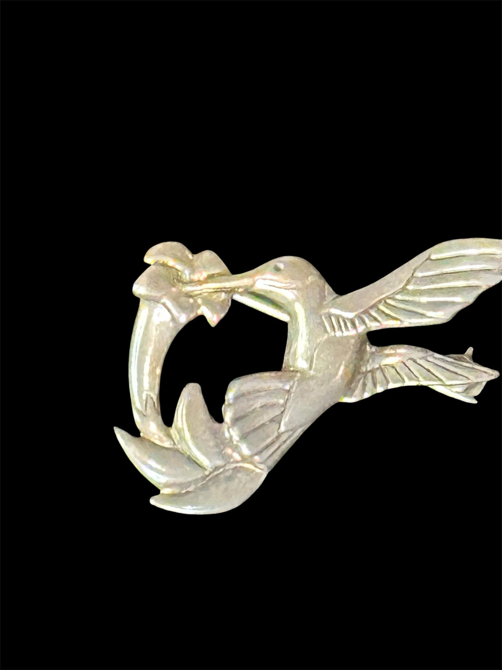 Vintage hummingbird brooch (1 of 1)