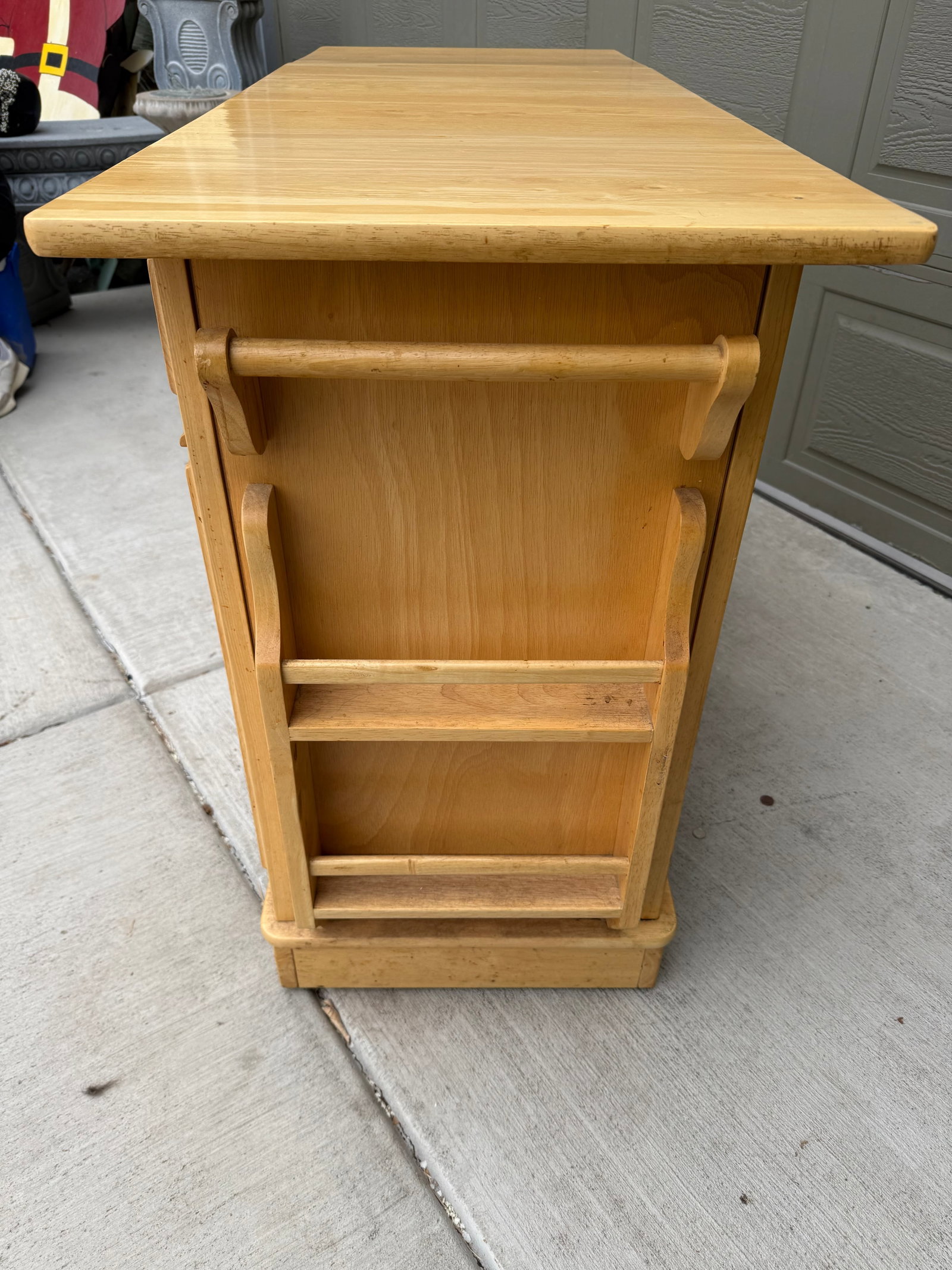 Rolling Kitchen Island - 2