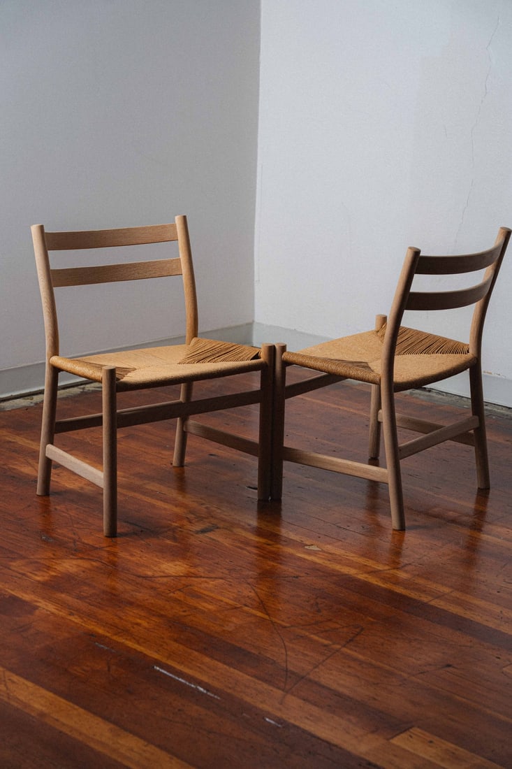 CH47 Chairs by Hans Wegner for Carl Hansen & Son (Pair), Danish Modern (1 of 10)