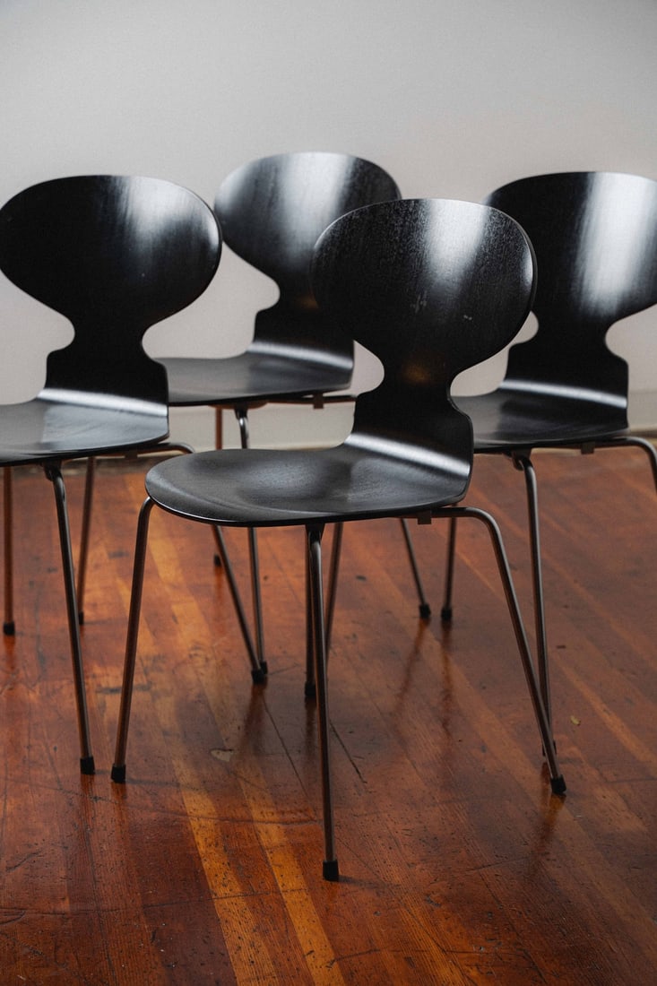 1972 Ant Chairs (3101) by Arne Jacobsen for Fritz Hansen (Set of 4) (1 of 10)