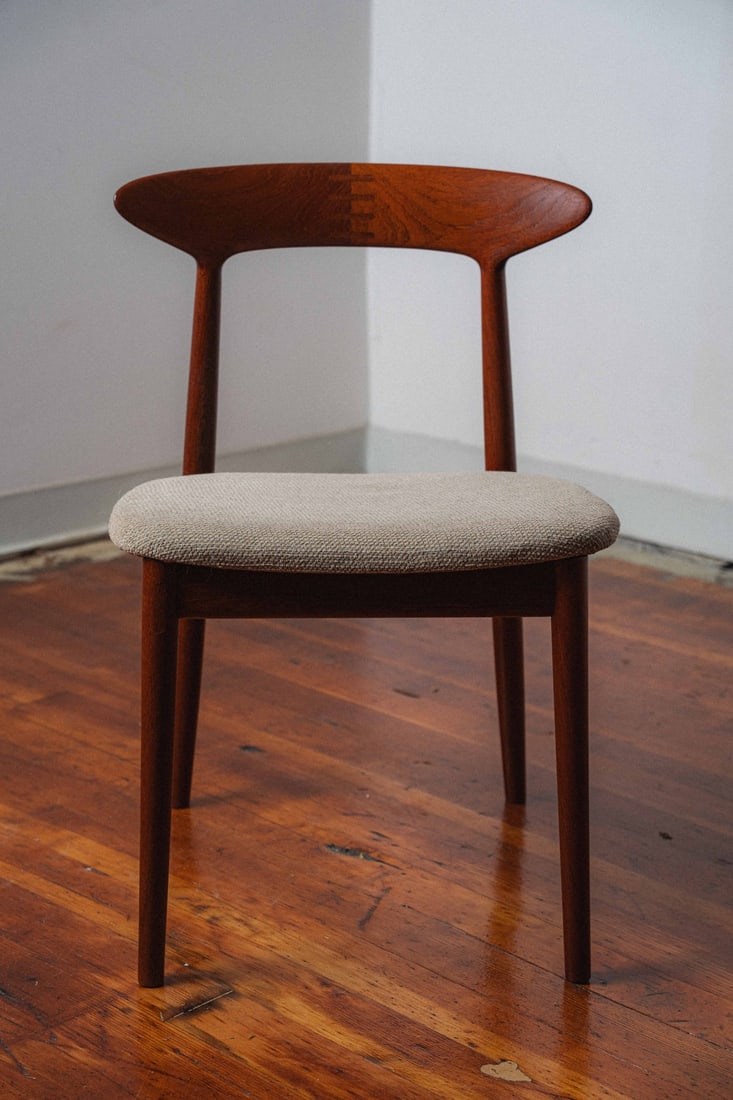 Teak Chair by Kurt Ostervig for Brande Mobelindustri, Reupolstered & Refinished, Danish Modern (1 of 9)