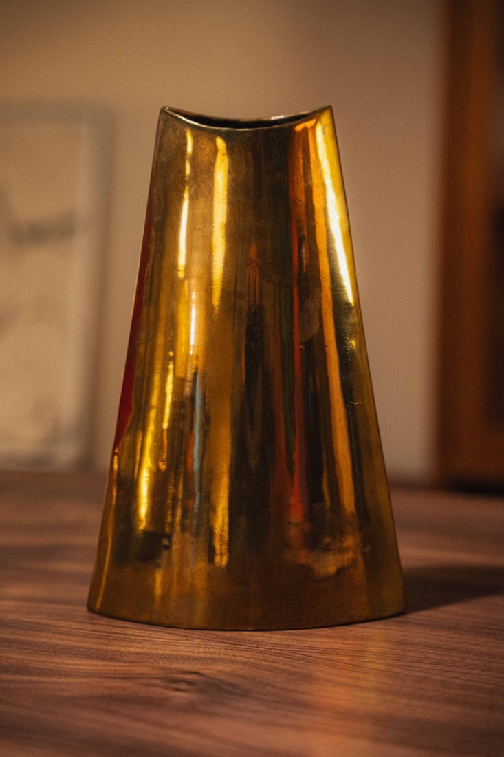 James Johnston Brass Vase - 2