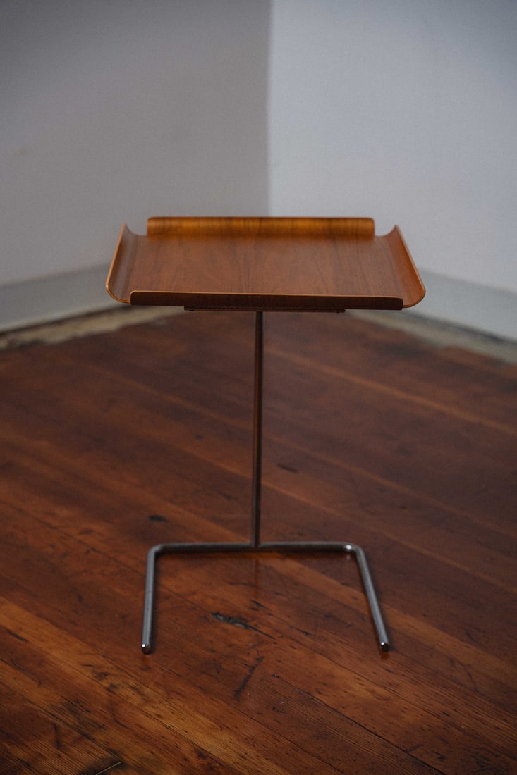 George Nelson 4950 Adjustable Plywood Tray Table for Herman Miller (1 of 9)